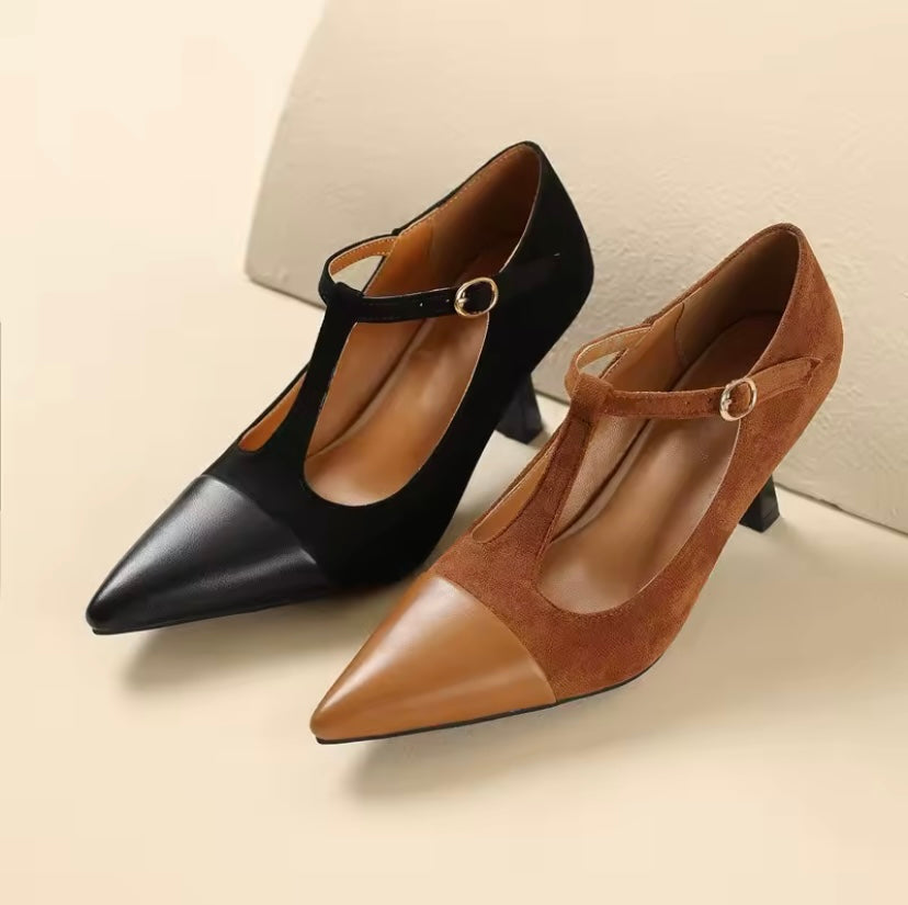 Scarpin Savoy em couro - Elegância Clássica com Conforto