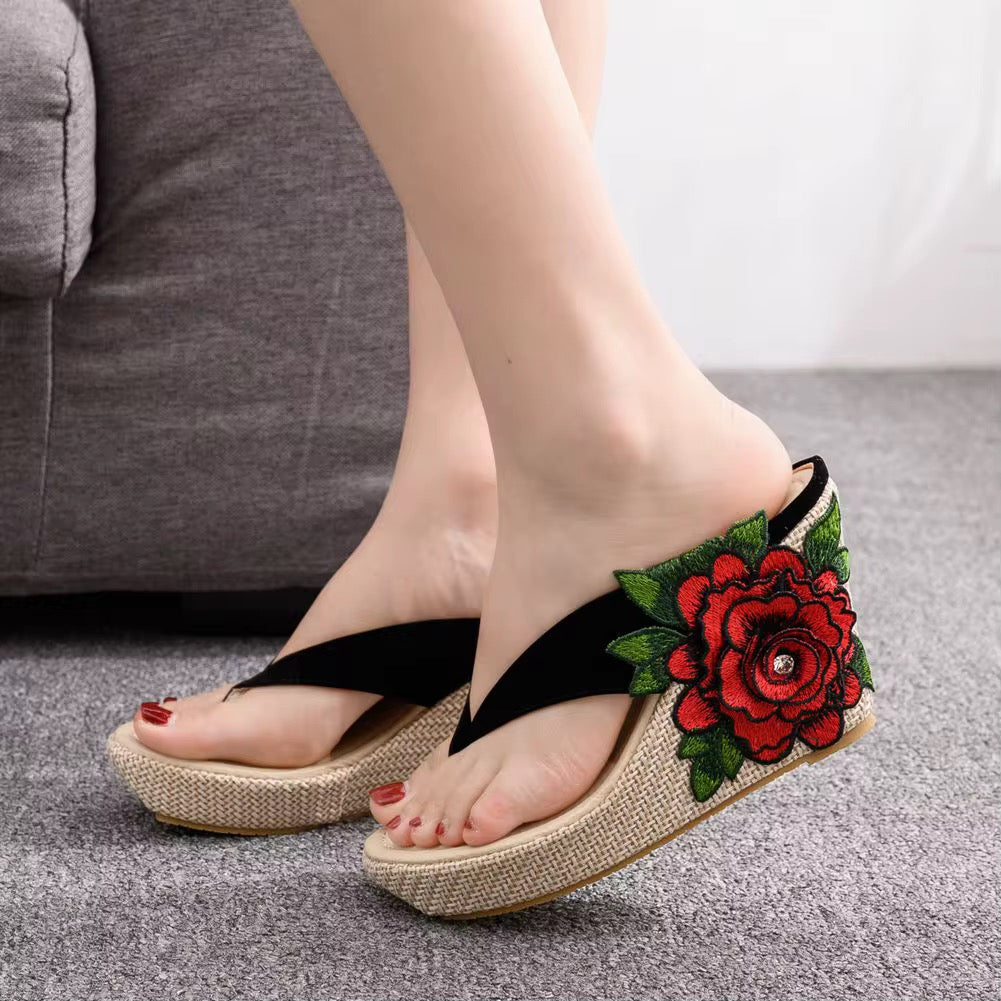 Tamanco floral