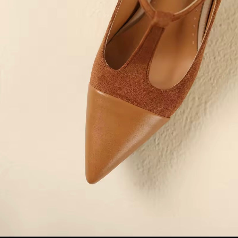 Scarpin Savoy em couro - Elegância Clássica com Conforto