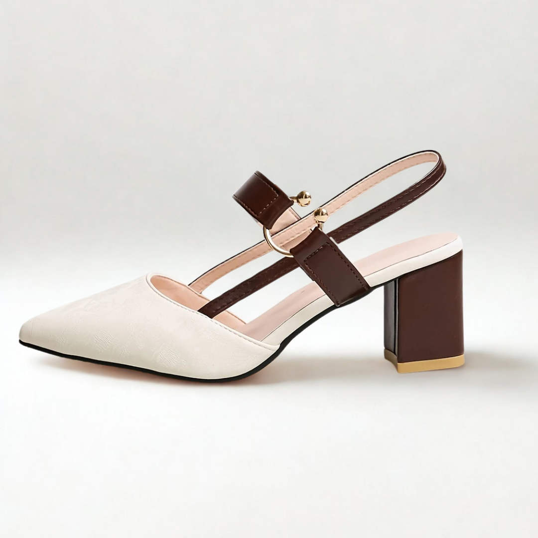 Slingback Eterna — O segredo das mulheres elegantes.