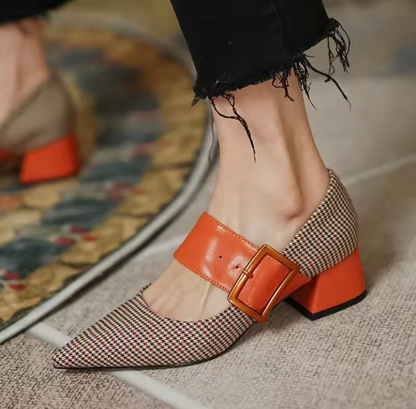 Scarpin Valent Heritage - Refinamento europeu