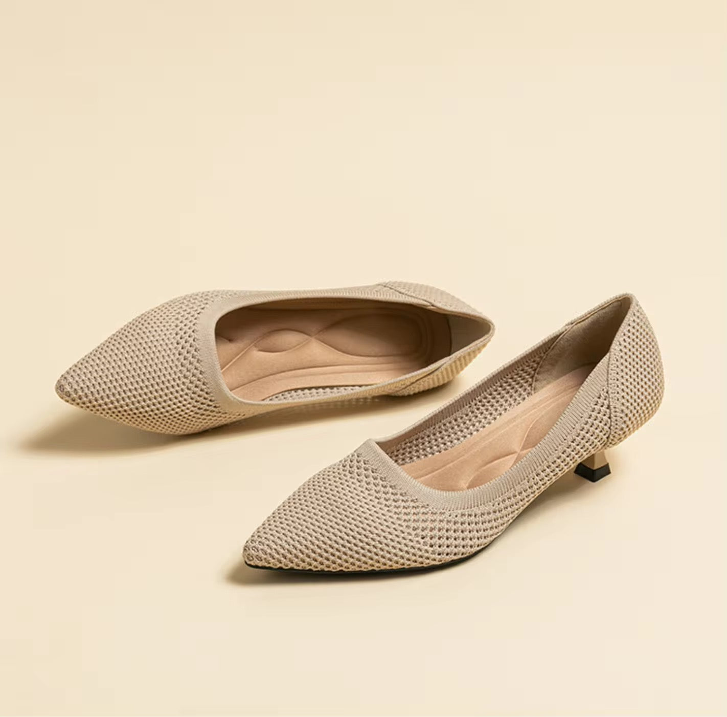 Scarpin Serena - Tricô Premium respirável