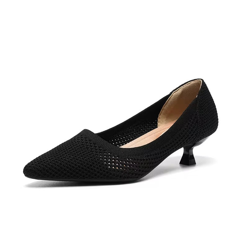 Scarpin Serena - Tricô Premium respirável