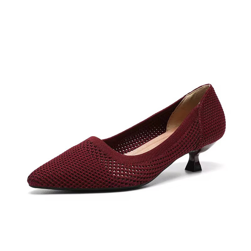 Scarpin Serena - Tricô Premium respirável