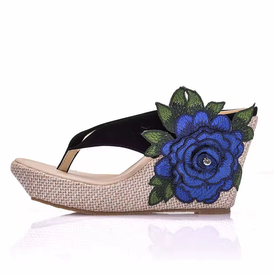 Tamanco floral