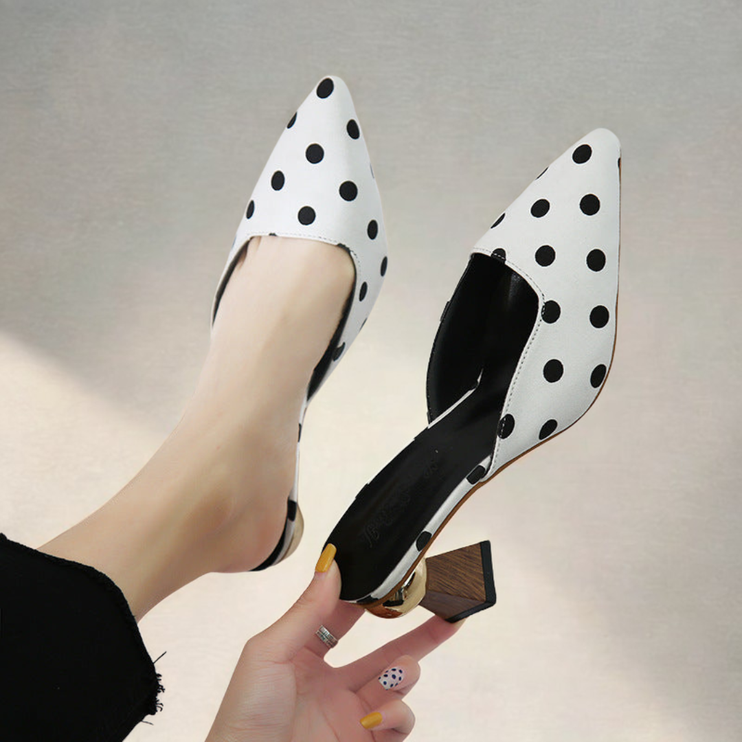 scarpin em superfibra