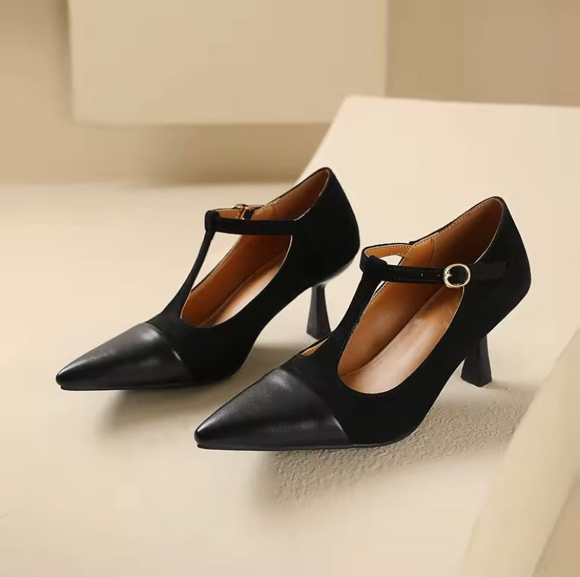 Scarpin Savoy em couro - Elegância Clássica com Conforto