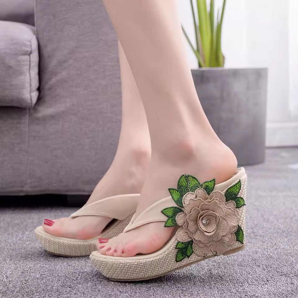 Tamanco floral